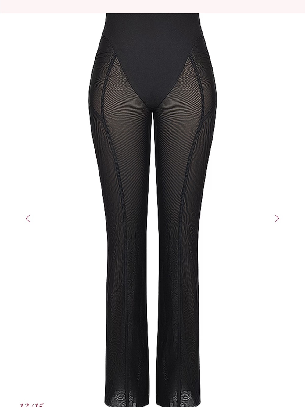 HOUSE OF CB 'Avalon' Black High Waist Trousers/Sz Small US 4-6 - Picture 11 of 11